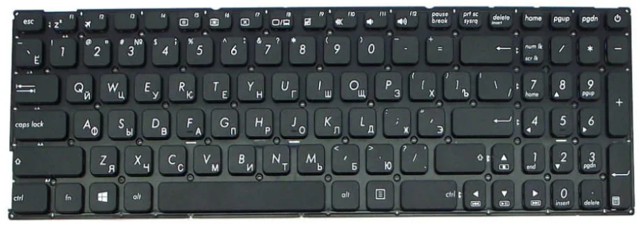Клавиатура Asus X541 Без подсветки - изображение 2