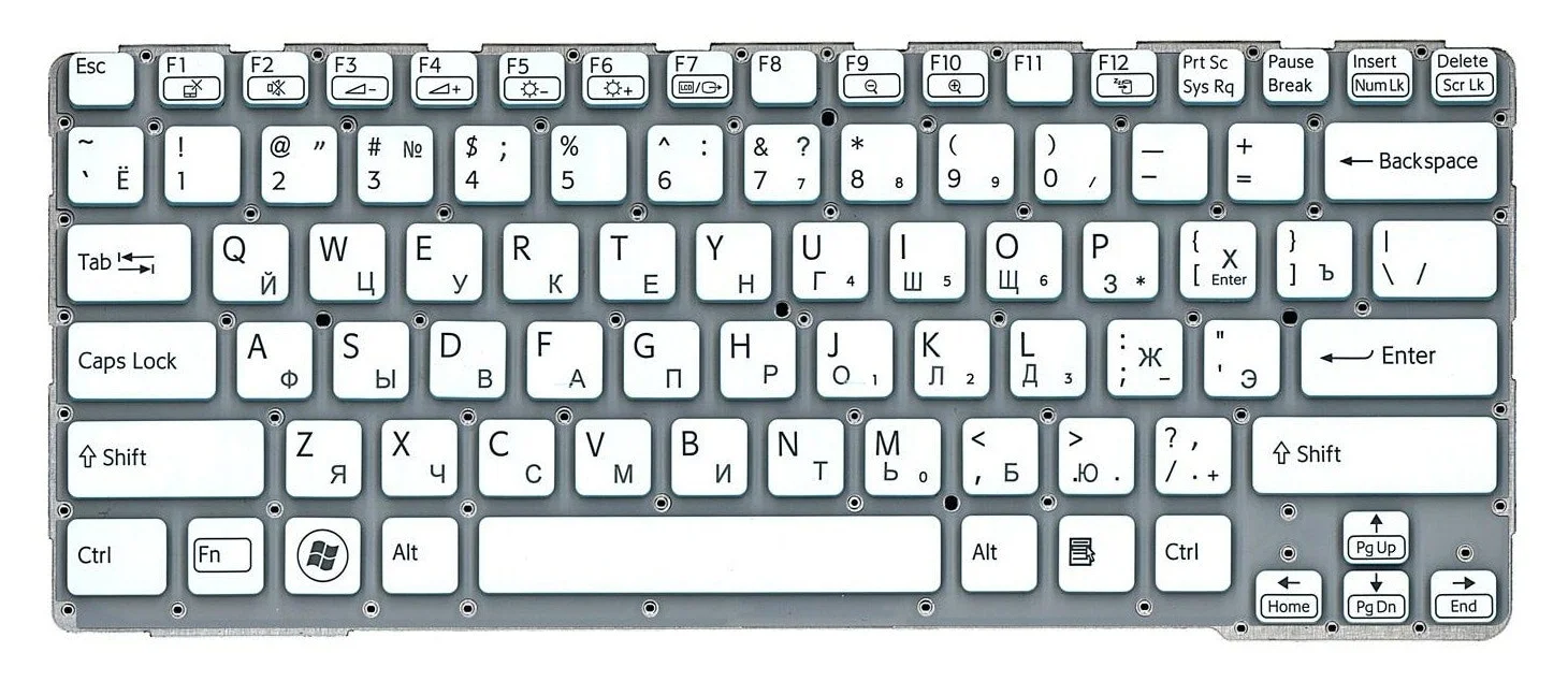 Клавиатура Sony SVE14 - изображение 2